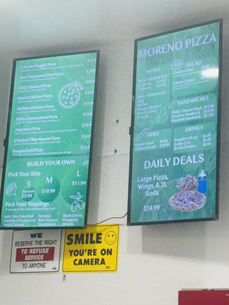 Ruposhi Bangla Moreno Pizza Menu image 3